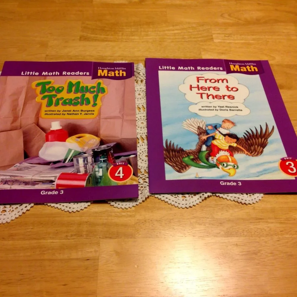 Math Readers, Houghton Mifflin Math, Third Grade Level